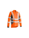 Odzież robocza - T-shirt Technical  High Viz, długi rękaw EN20471