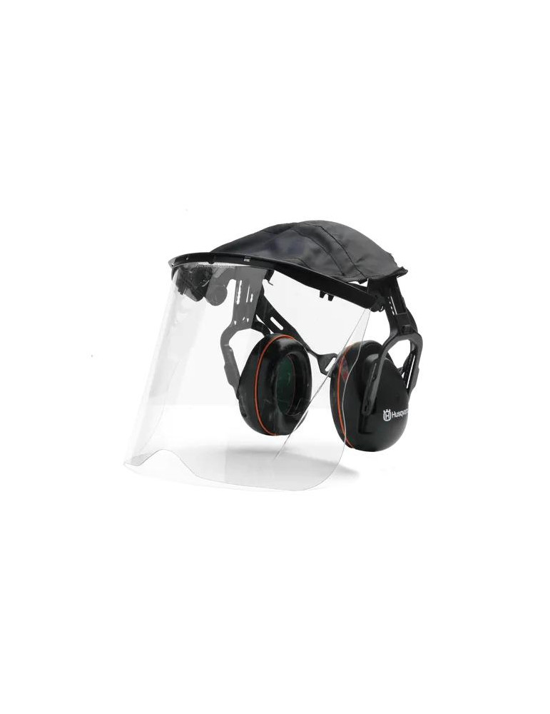 Ochronniki słuchu - Ochronniki słuchu z osłoną twarzy z plexi