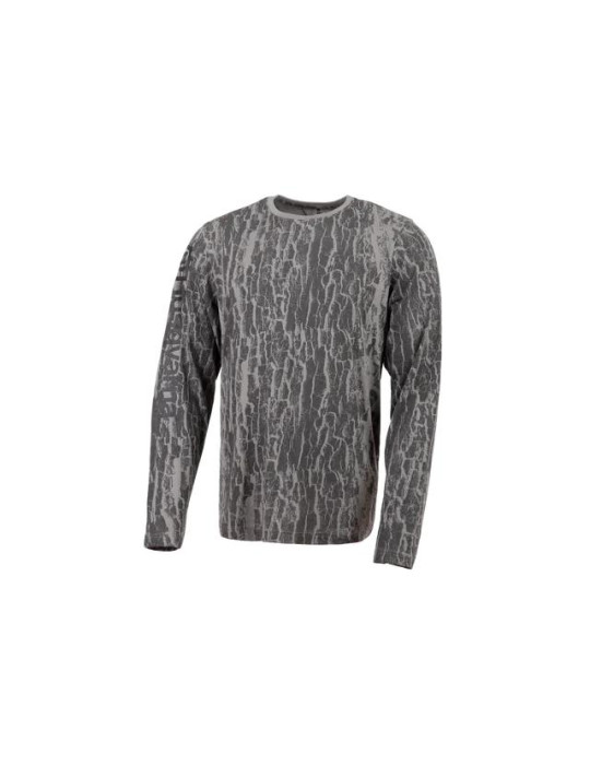T-shirt z długim rękawem Xplorer,unisex, szara kora