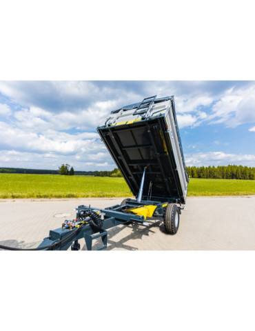 Przyczepa rolnicza i komunalna jednoosiowa Cargo, model J35 2