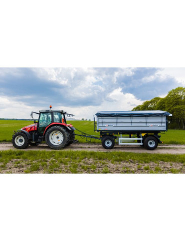 Przyczepa rolnicza i komunalna dwuosiowa Cargo, model D60N 2