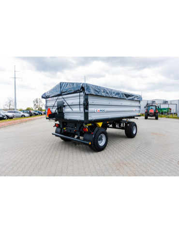 Przyczepa rolnicza i komunalna dwuosiowa Cargo, model D60P 2