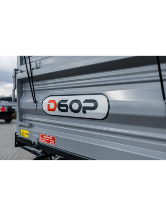 Przyczepa rolnicza i komunalna dwuosiowa Cargo, model D60P