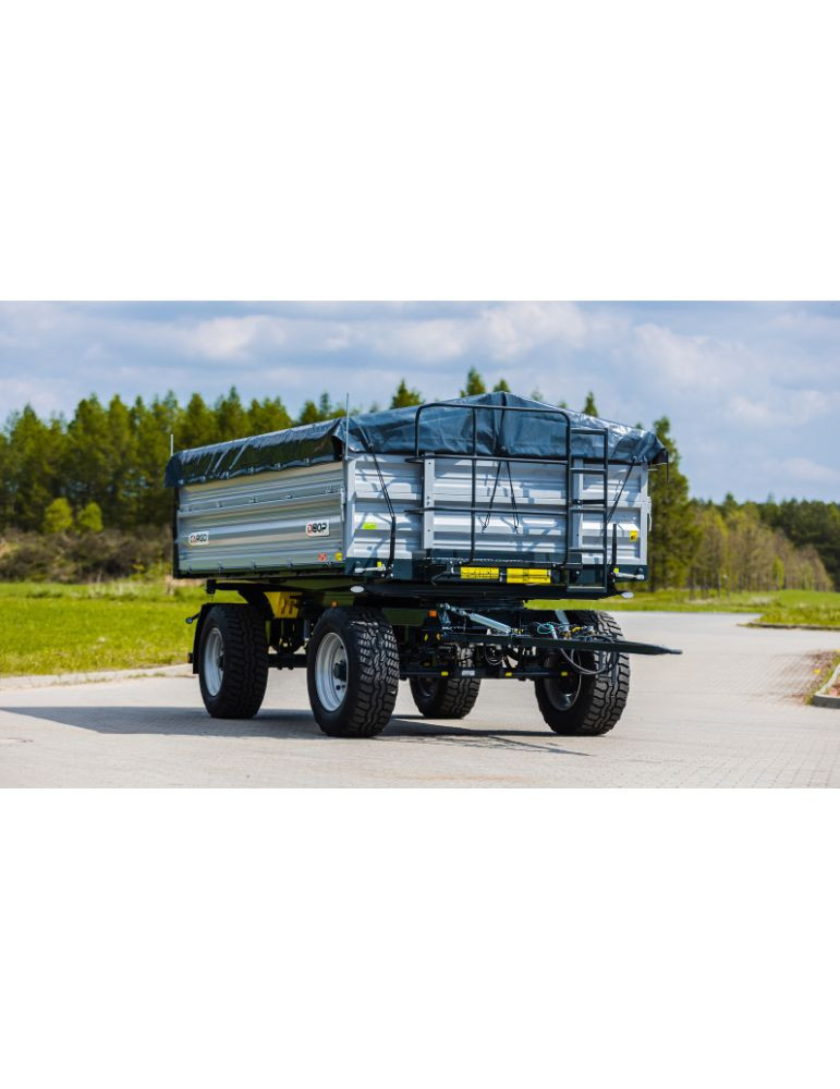 Przyczepa rolnicza i komunalna dwuosiowa Cargo, model D80P