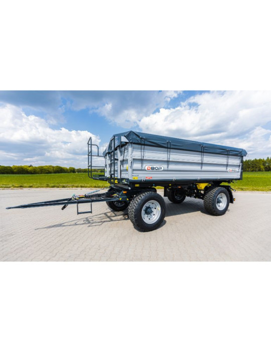 Przyczepa rolnicza i komunalna dwuosiowa Cargo, model D80P