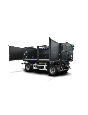 Rolnicza Przyczepa Dwuosiowa PRS-2/W14D