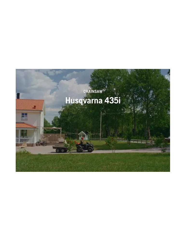 Pilarki łańcuchowe - Husqvarna 435i