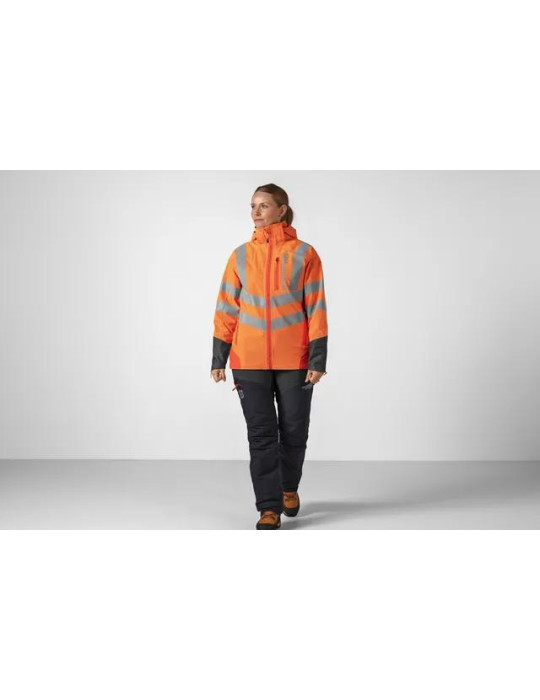 Damska kurtka przeciwdeszczowa Technical Vent High-Viz