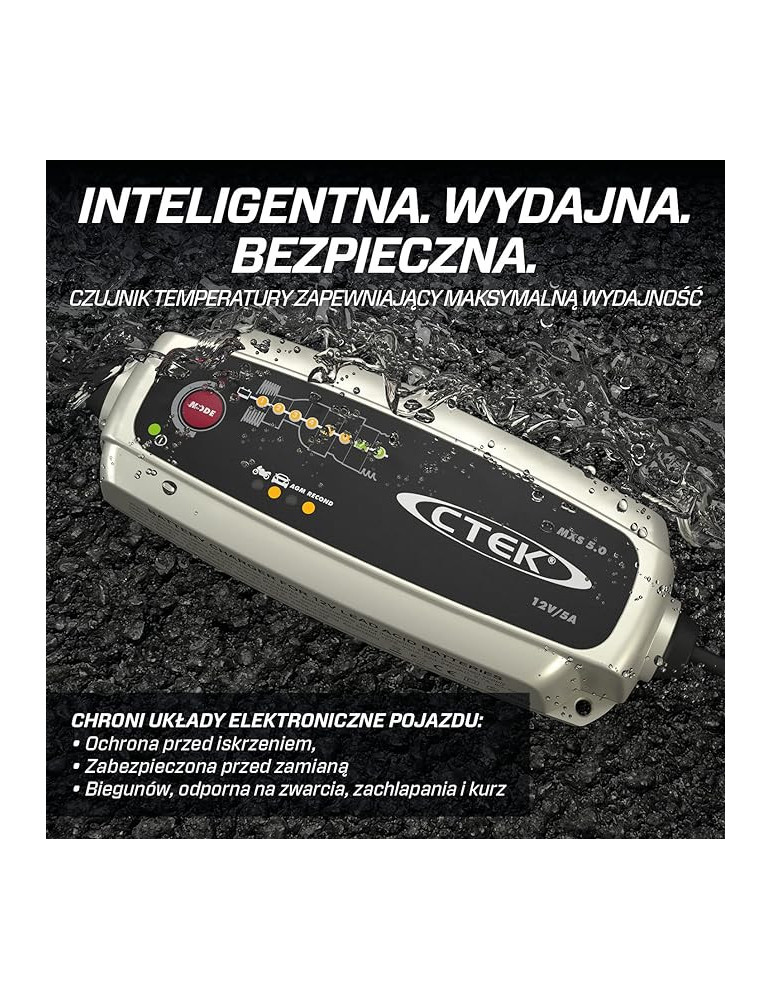 Ładowarka automatyczna prostownik CTEK MXS 5 12V