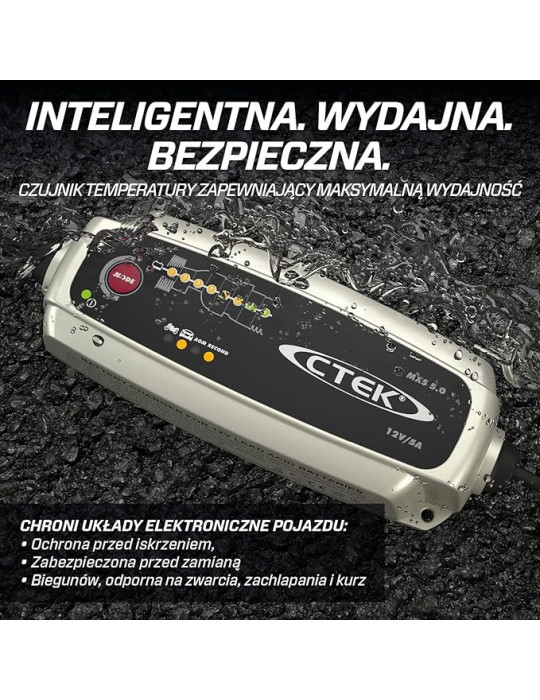 Ładowarka automatyczna prostownik CTEK MXS 5 12V