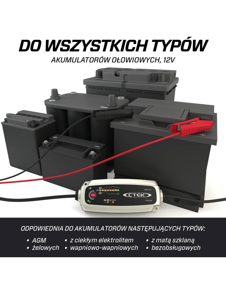 Ładowarka automatyczna prostownik CTEK MXS 5 12V