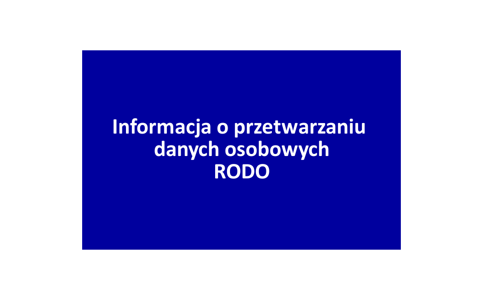 Ochrona danych osobowych "RODO"