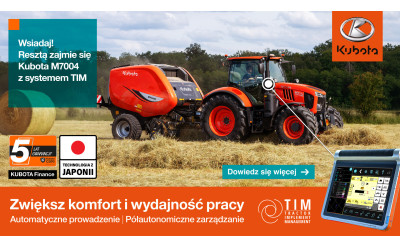 Kubota M7004 z TIM