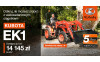 Kubota EK1 Dostępny już od 14 145 zł brutto* Kubota EK1 Dostępny już od 14 145 zł brutto*